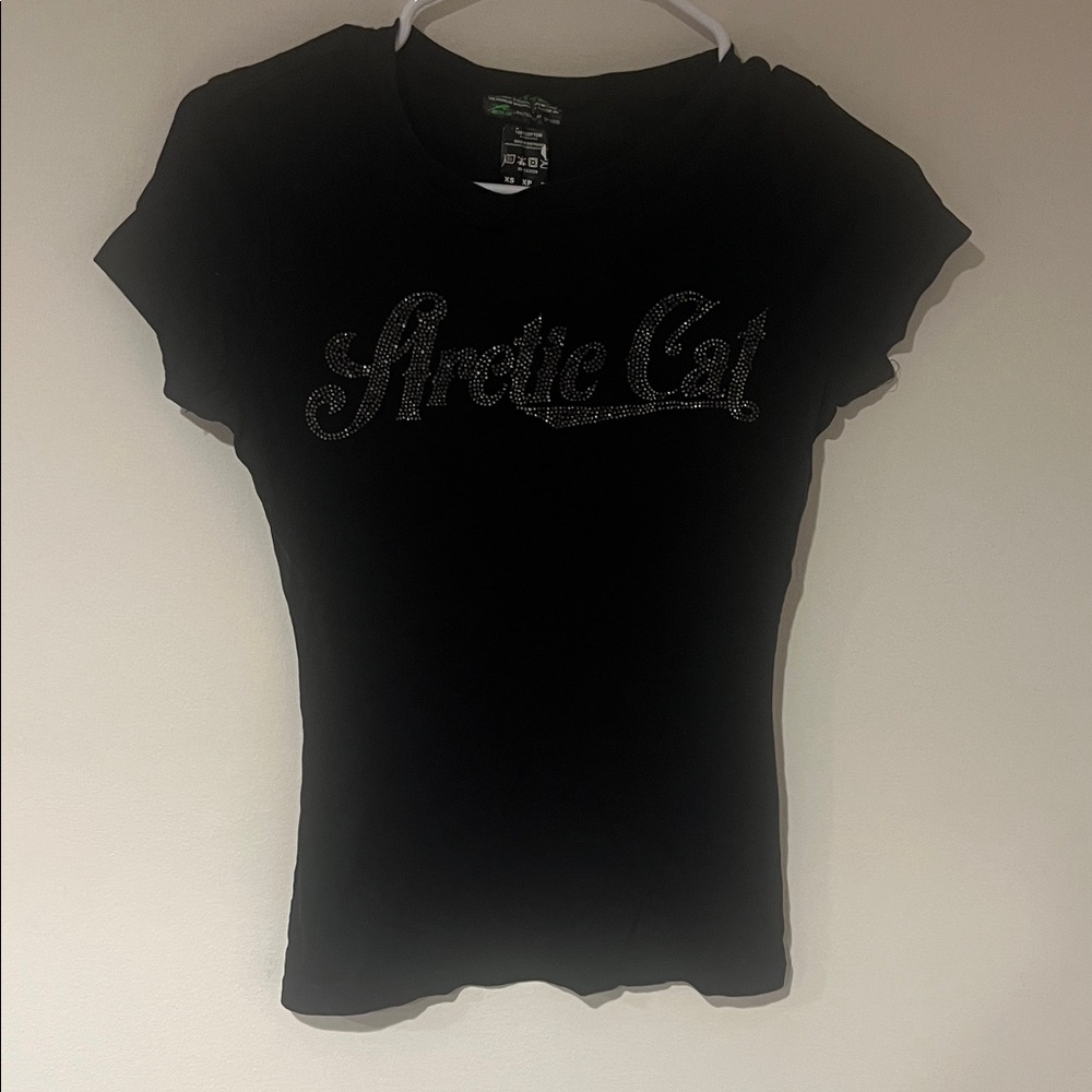 Arctic Cat Women's Black Short Sleeve Tee